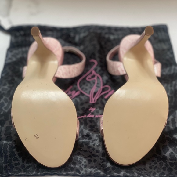 baby phat CROC OPEN TOE SLING BACK SZ 6.5 - Picture 8 of 11